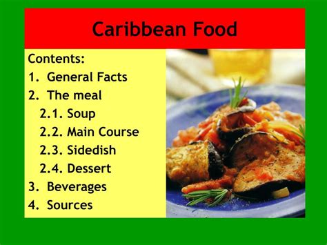 PPT - Caribbean Food PowerPoint Presentation, free download - ID:3404053