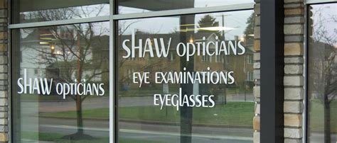 Shaw Opticians - Eyewear and Eye Exams