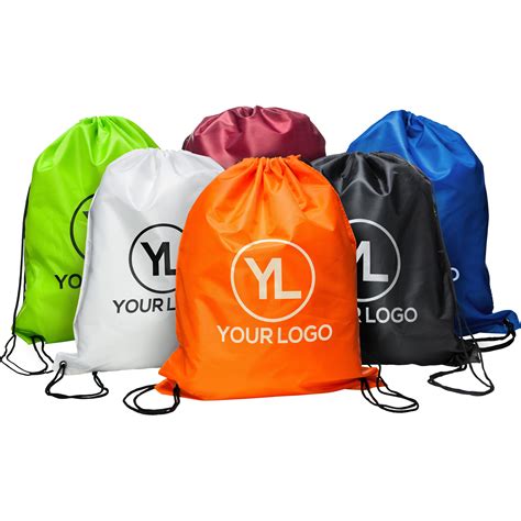 Promotional Nylon Drawstring Backpacks