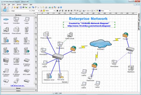 Visio Network Topology