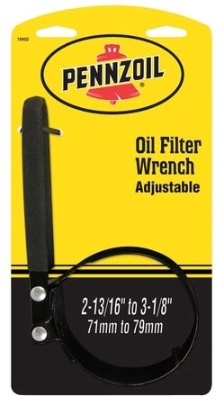 Pennzoil Oil Filter Wrench 19402 | O'Reilly Auto Parts