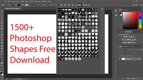 Best 1500+ Photoshop Custom Shapes Free Download - FREE DOWNLOAD GRAPHIC RESOURCE