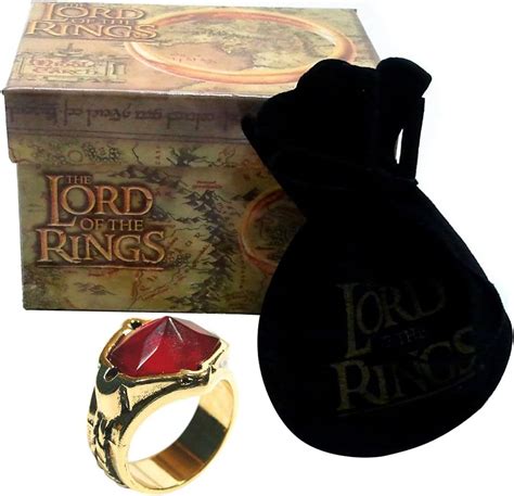 Medioevo The Lord of The Rings - GANDALF Ring Replica 21mm - Official ...