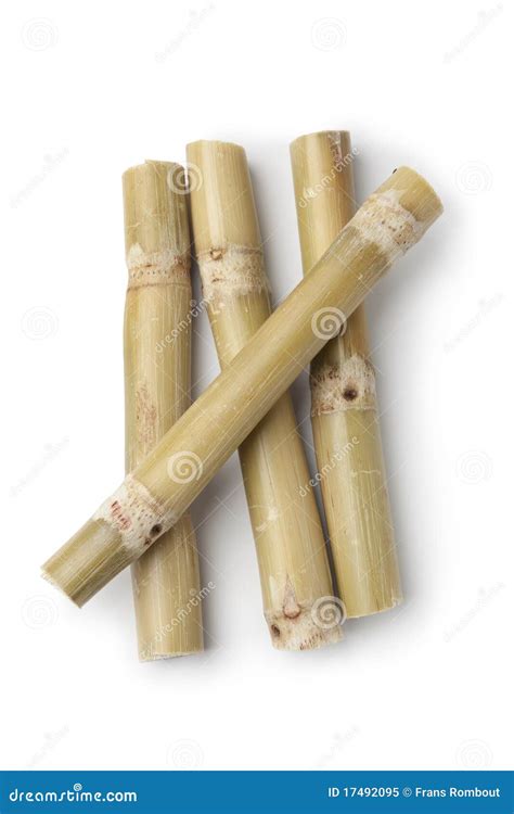 Fresh Pieces Of Sugar Cane Sticks Royalty Free Stock Photo - Image: 17492095