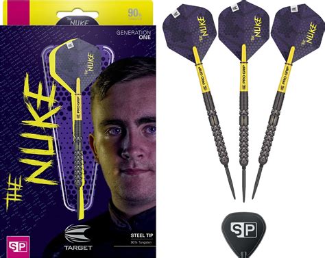 Target Luke Littler Gen1 90% Swiss Point Steel Tip Darts - Dartshopper.co.uk