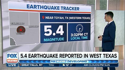 Unusually strong earthquake rattles Lone Star State | Fox Weather