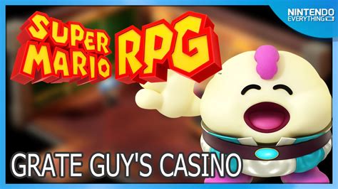 Grate Guy's Casino location and mini-games in Super Mario RPG