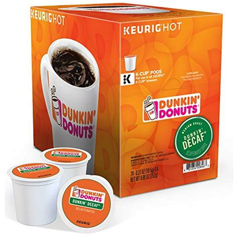 Dunkin' Donuts Decaf K-Cup Coffee Pods, 24 Count - Walmart.com - Walmart.com