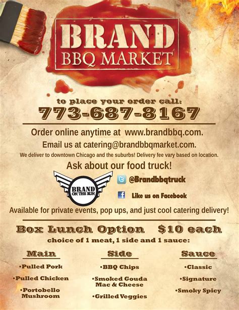 bbq food truck menu - Maritza Brinkley