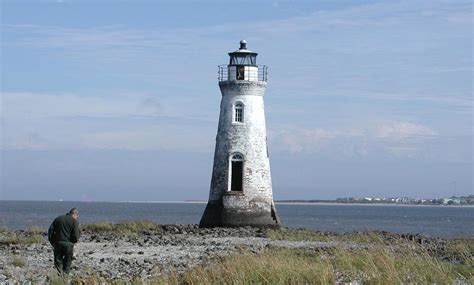 Cockspur Island Lighthouse - Fort Pulaski National Monument (U.S ...