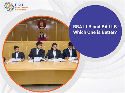 BBA LLB & BA LLB Degree - Which One is Better?