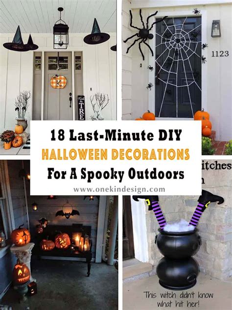 Hanging Halloween Decorations Diy