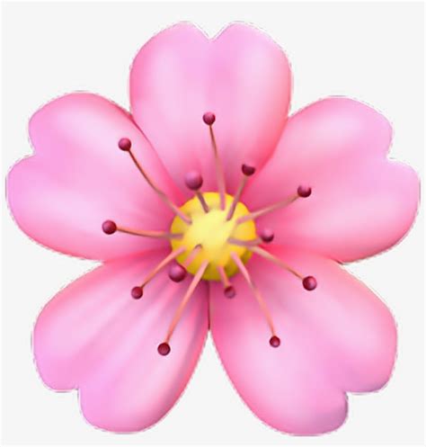 Png Emoji Flower Iphone Sticker By Conny Garces Svg - Iphone Flower Emoji Png PNG Image ...