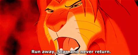 The Lion King Simba GIF - The Lion King Simba Run Away Scar - Discover & Share GIFs