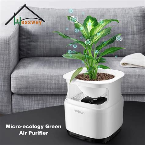 12V Generator Micro ecology Green Air Purifier ioniser natural air purifier for home-in Air ...