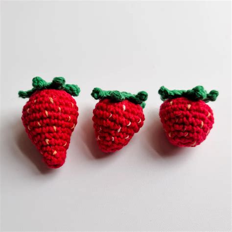 Free Crochet Strawberry Amigurumi Pattern - All Aboard Crafts Amigurumi ...