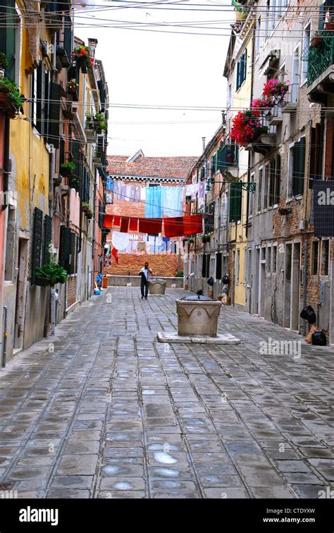 Local Streets in Venice Stock Photo - Alamy