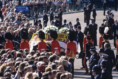 Princess Diana Funeral British Royalty September Editorial Stock Photo ...