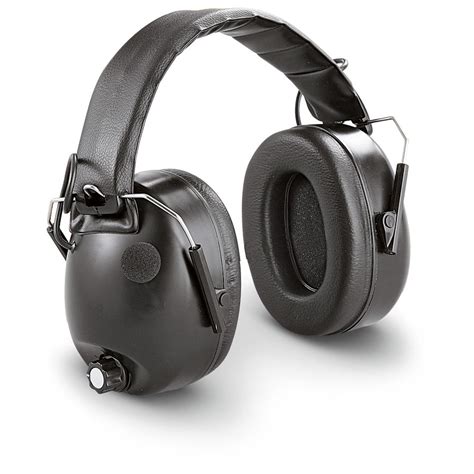 Radians Electronic Hearing Muffs, Black - 222169, Hearing Protection at ...