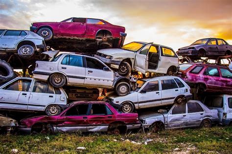 The Vehicle Categories of a Salvage Yard Explained