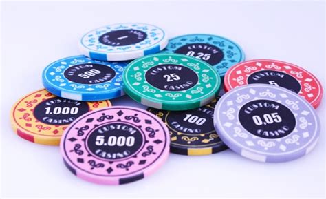 Tangiers Ceramic Poker Chips