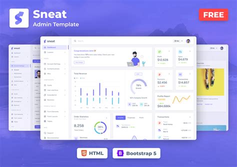 GitHub - themeselection/sneat-bootstrap-html-admin-template-free: Most Powerful & Comprehensive ...