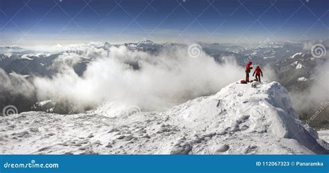 Training of Climbers on Top Editorial Stock Photo - Image of cliff, mountaineering: 112067323