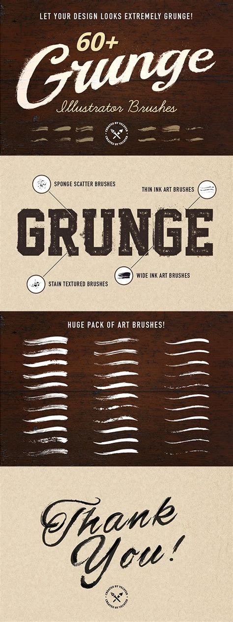 60+ Grunge Illustrator Brushes | Illustrator brushes, Illustration, Photoshop painting