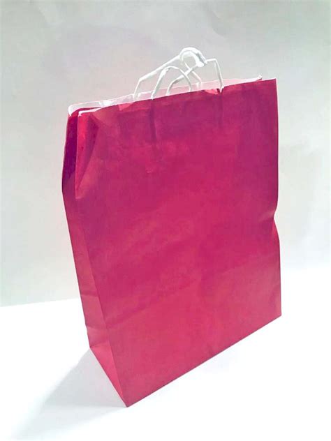 Solid Color Paper Bags, For Shopping, Capacity: 10 Kg, Rs 155 /dozen | ID: 22386537697