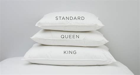 Perfect Pillow Sizes: Standard, Queen, or King