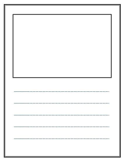 Free Coloring Pages: Blank Writing Template 2 Blank, blank paper to draw on | 101 Coloring Pages