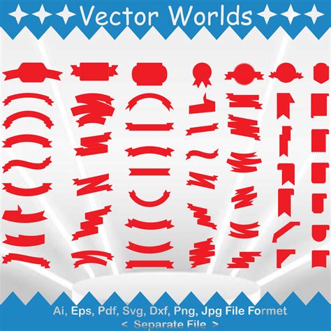 Ribbon SVG Vector Design - MasterBundles