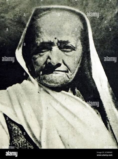 Kasturba gandhi wife mahatma gandhi hi-res stock photography and images ...