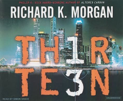 Review of Thirteen by Richard K. Morgan – SFFaudio