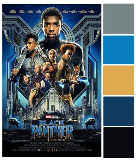 Wakanda Wedding: BLACK PANTHER Poster Palette