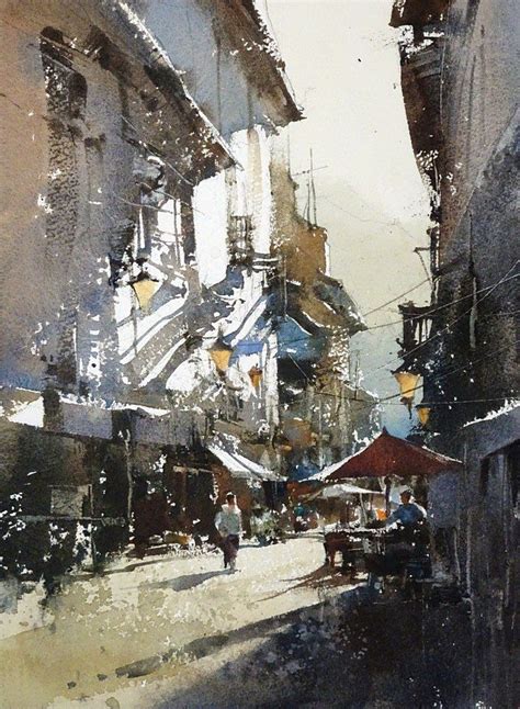 Watercolor workshop by Chien Chung-Wei at Ichen Art Academy - Ichen Art Academy | Watercolor ...