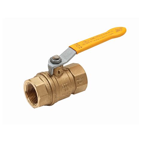 171N-114 1 1/4" BRASS BALL VALVE FP