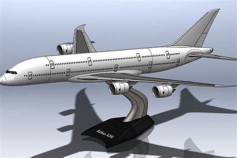 STL Finder | 3D models for airbus-a360-800-prototype