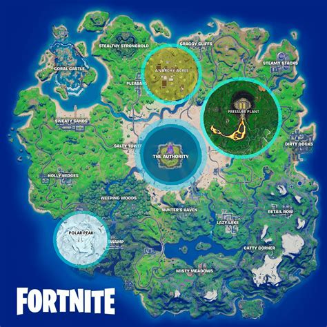 Fortnite ch2 s6 map concept [Stuck in time] Each Old poi will grant ...