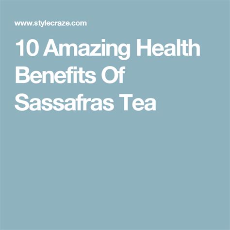 10 Amazing Health Benefits Of Sassafras Tea | Rosehip oil benefits, Cloves benefits, Health