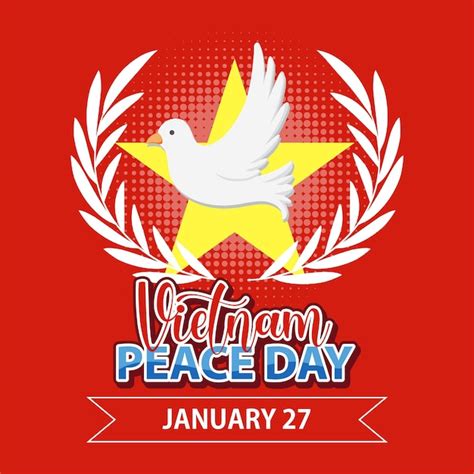 Premium Vector | Vietnam Peace Day Banner