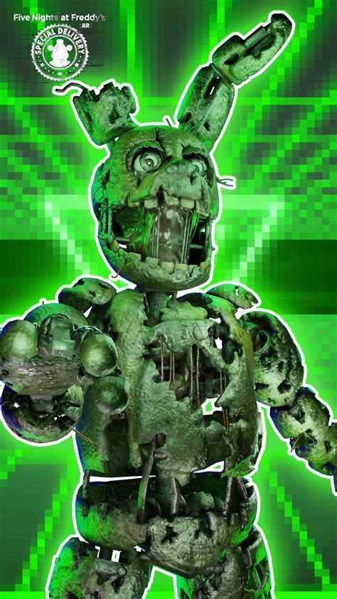 [BLENDER/FNaF] FNaF AR Springtrap Poster by unagami005DoesArt on DeviantArt