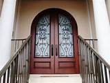 Arched Double Front Doors Images