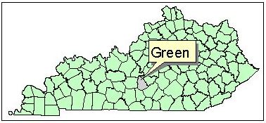 Groundwater Resources of Green County, Kentucky