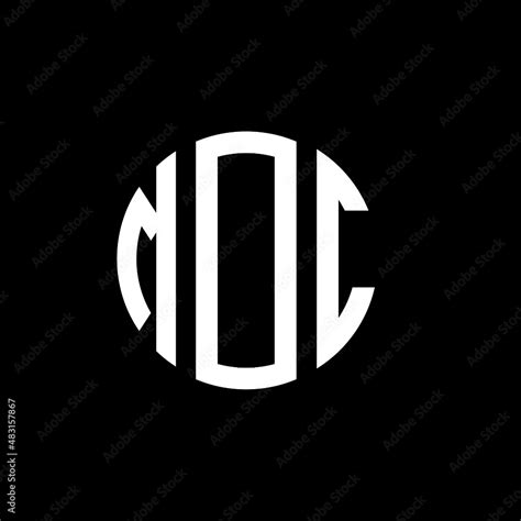 MDC letter logo design. MDC modern letter logo with black background. MDC creative letter logo ...