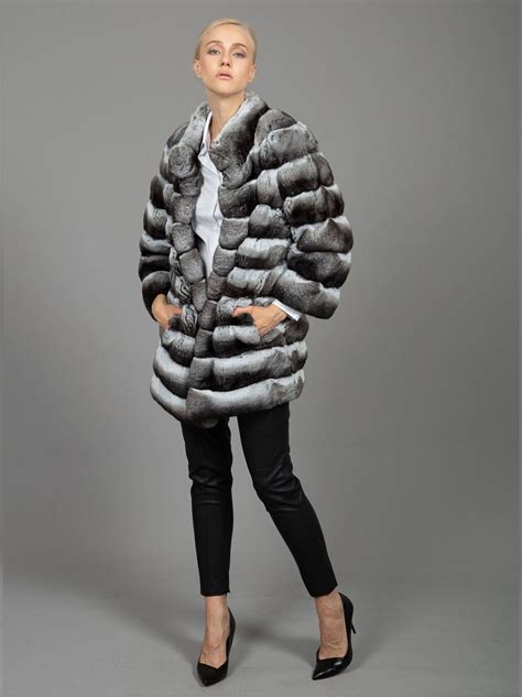 Chinchilla Fur Coat