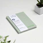 A5 Recycled Ocean Waste Hardback Notebook - Green Algae | Green Pioneer