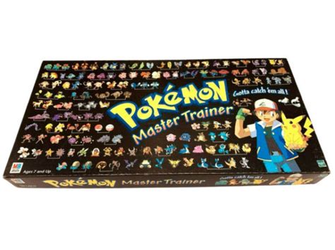 Hasbro Pokemon Master Trainer Game Board 1999 Edition for sale online ...