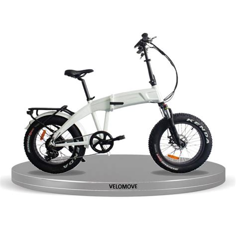 Hidden Battery Fat Tire 20 Inch Folding eBike - Velomove