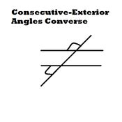 Consecutive-Exterior Angles Converse Tutorials, Quizzes, and Help ...